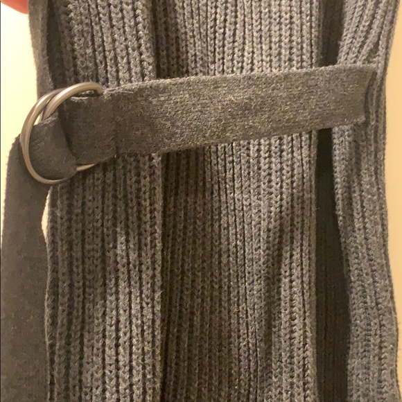 All Saints Open Back Ribbed Midi Sweater Dress - Picture 4 of 5